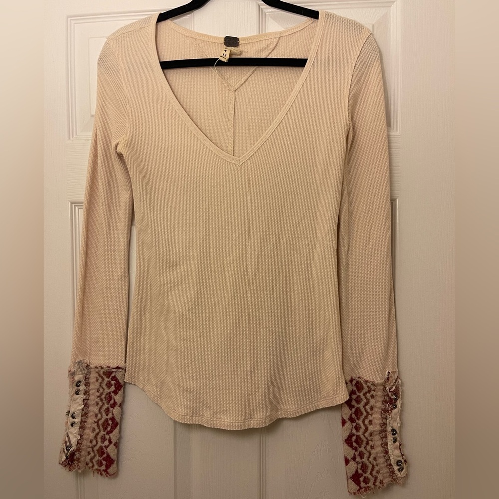 Free People Long Sleeve Top